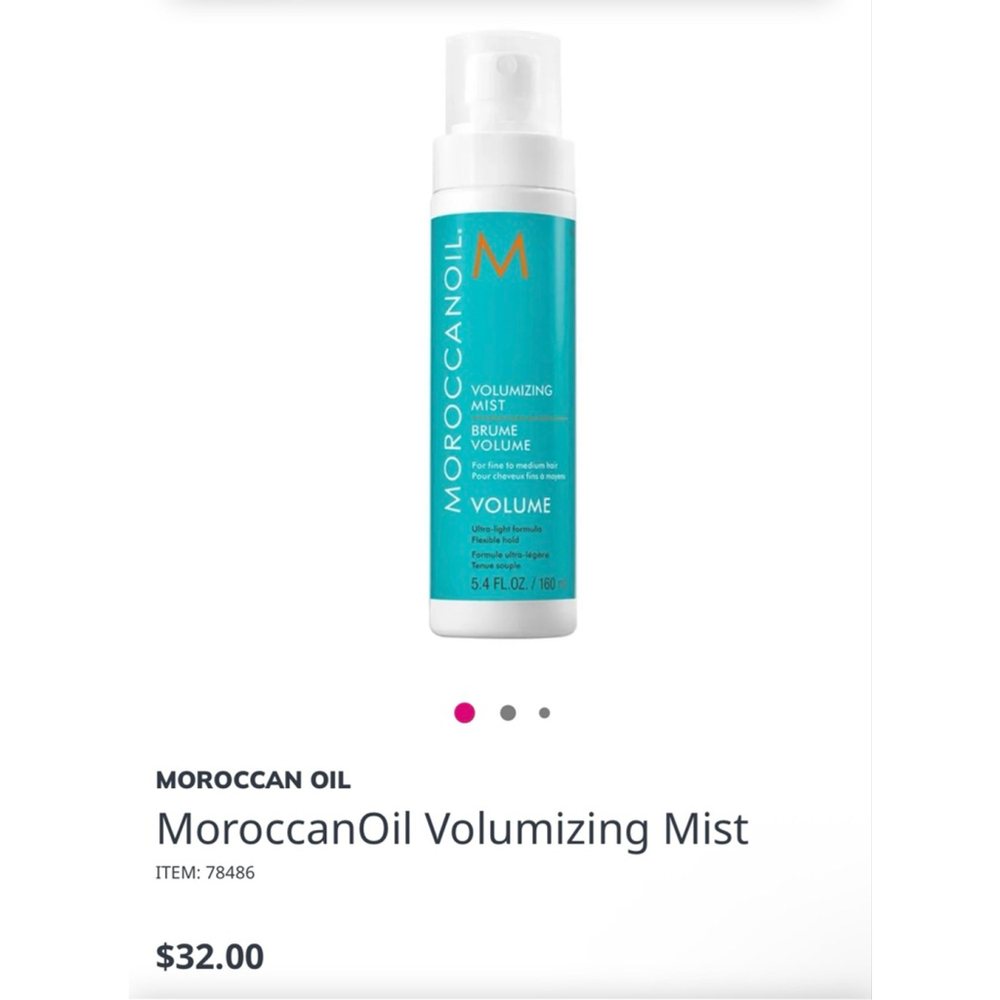New Moroccanoil Volumizing Mist